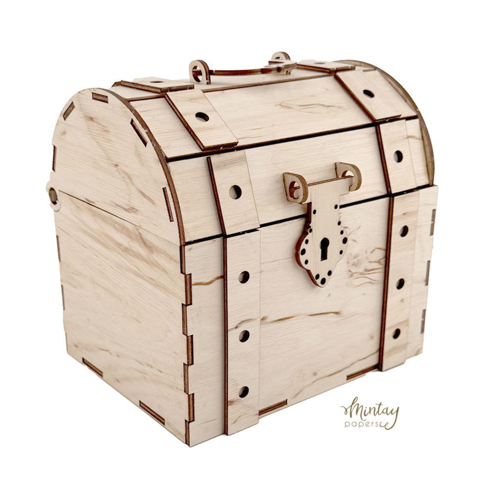 Mintay Woodies, Decor - Treasure Chest