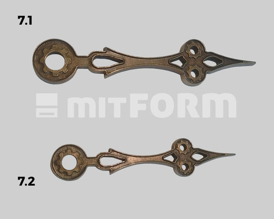 Metal Casting, Clock Hands - 4.2