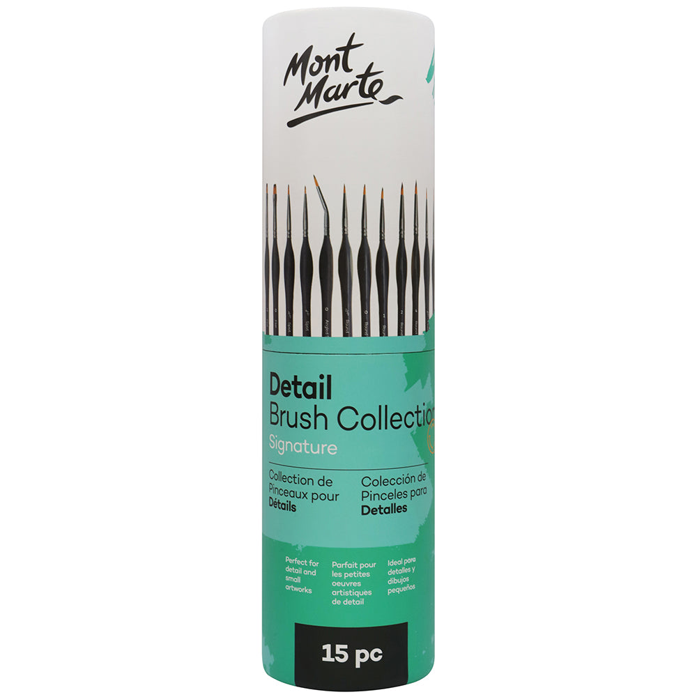 MONT MARTE Detail Brush Collection - 15 pcs