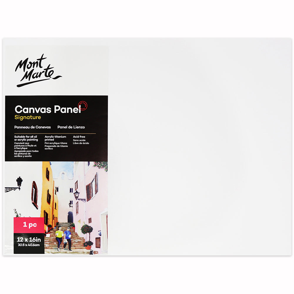 MONT MARTE Canvas Panel 12″ x 16″ (30.5 x 40.6cm) - 1pc