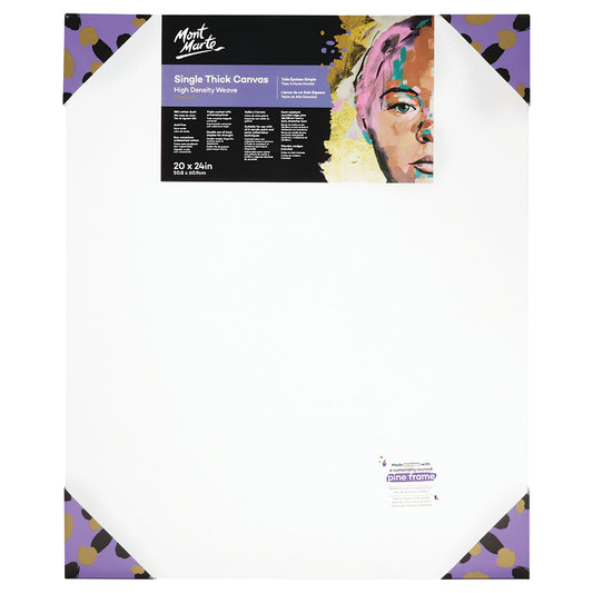 MONT MARTE Single Thick Canvas with Pine Frame 20″ x 24″ (50.8 x 60.9cm)