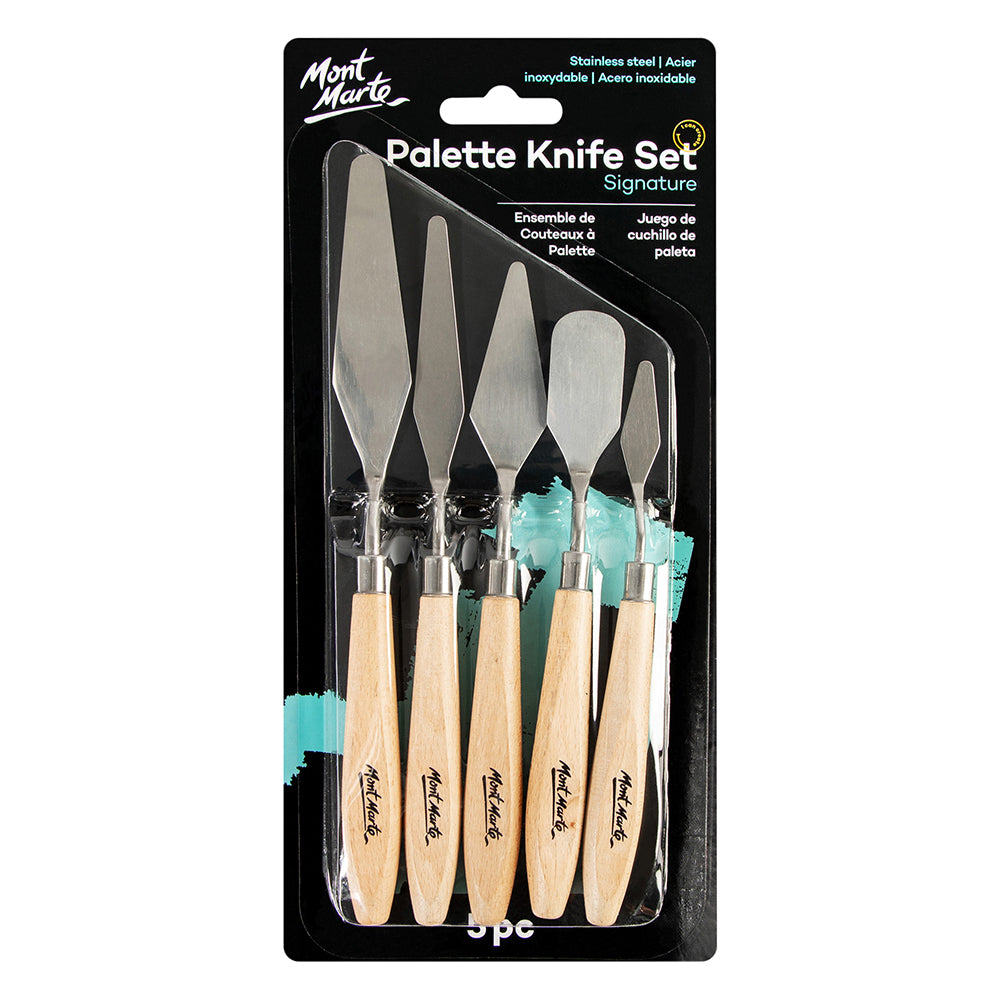 MONT MARTE Studio Palette Knife Set - 5pcs