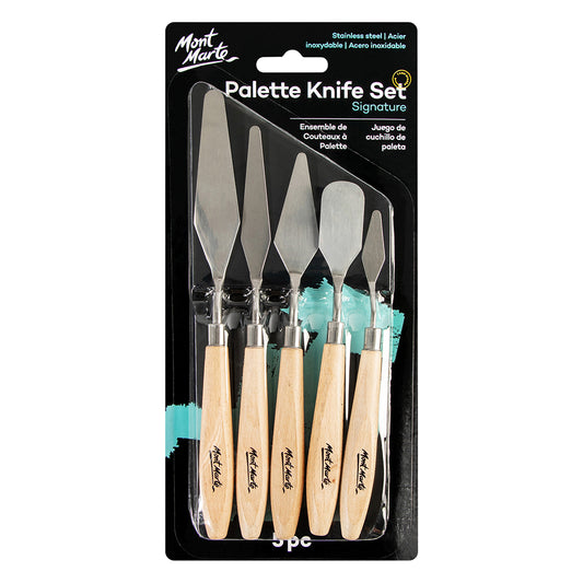 MONT MARTE Studio Palette Knife Set - 5pcs