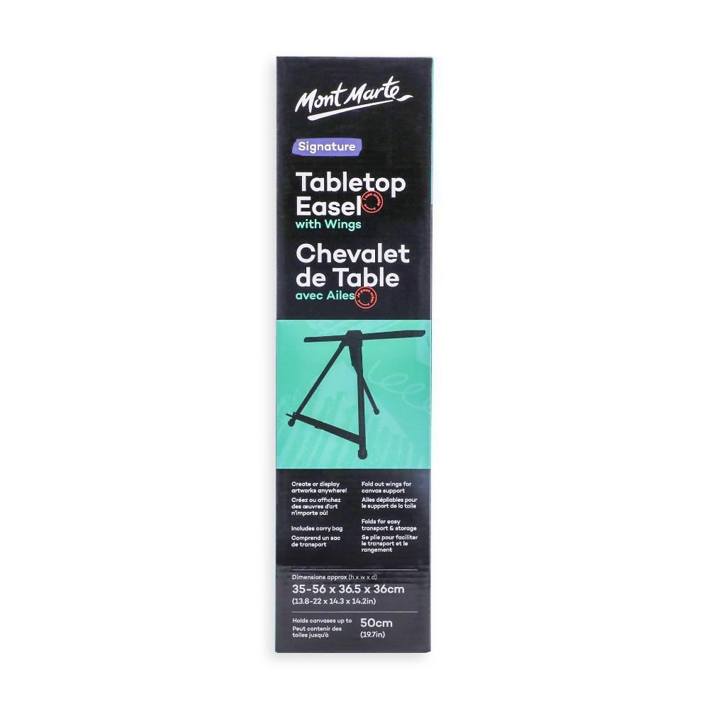 MONT MARTE Aluminium Table Top Easel - max height 20″ (51cm)