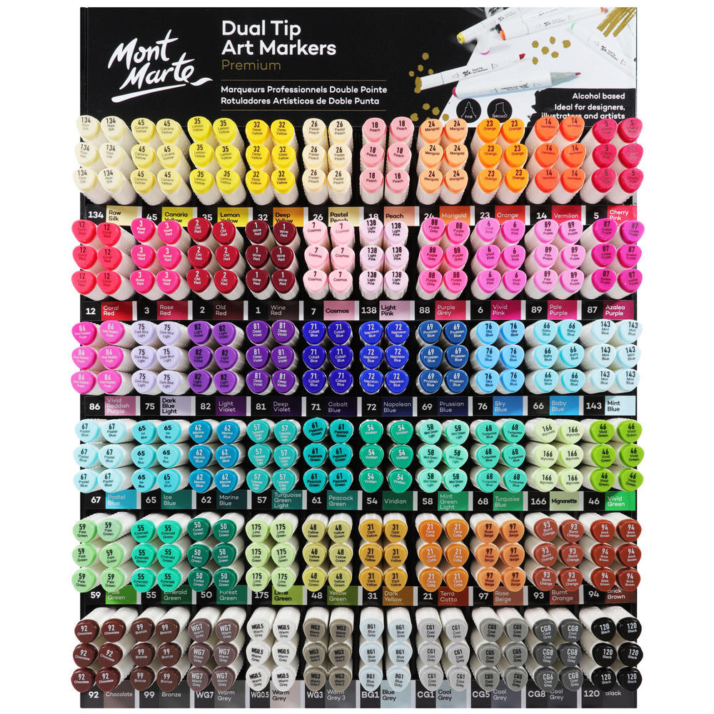 MONT MARTE Dual Tip Alcohol Marker