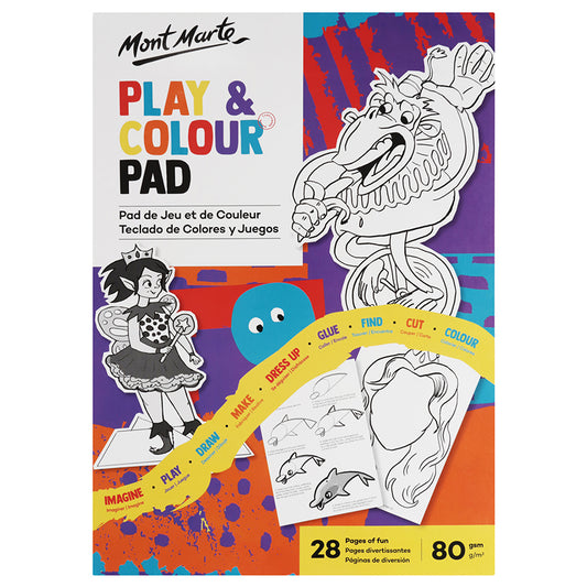 Colour and Play Pad A4 80gsm 28 sheets