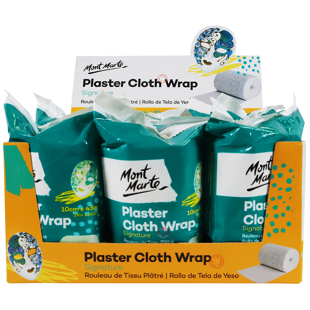 MONT MARTE Plaster Cloth Wrap 10cm x 4.5m