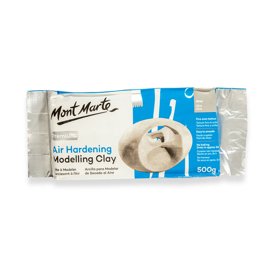 MONT MARTE Air Hardening Modelling Clay - 500g (1.1lb) - Grey