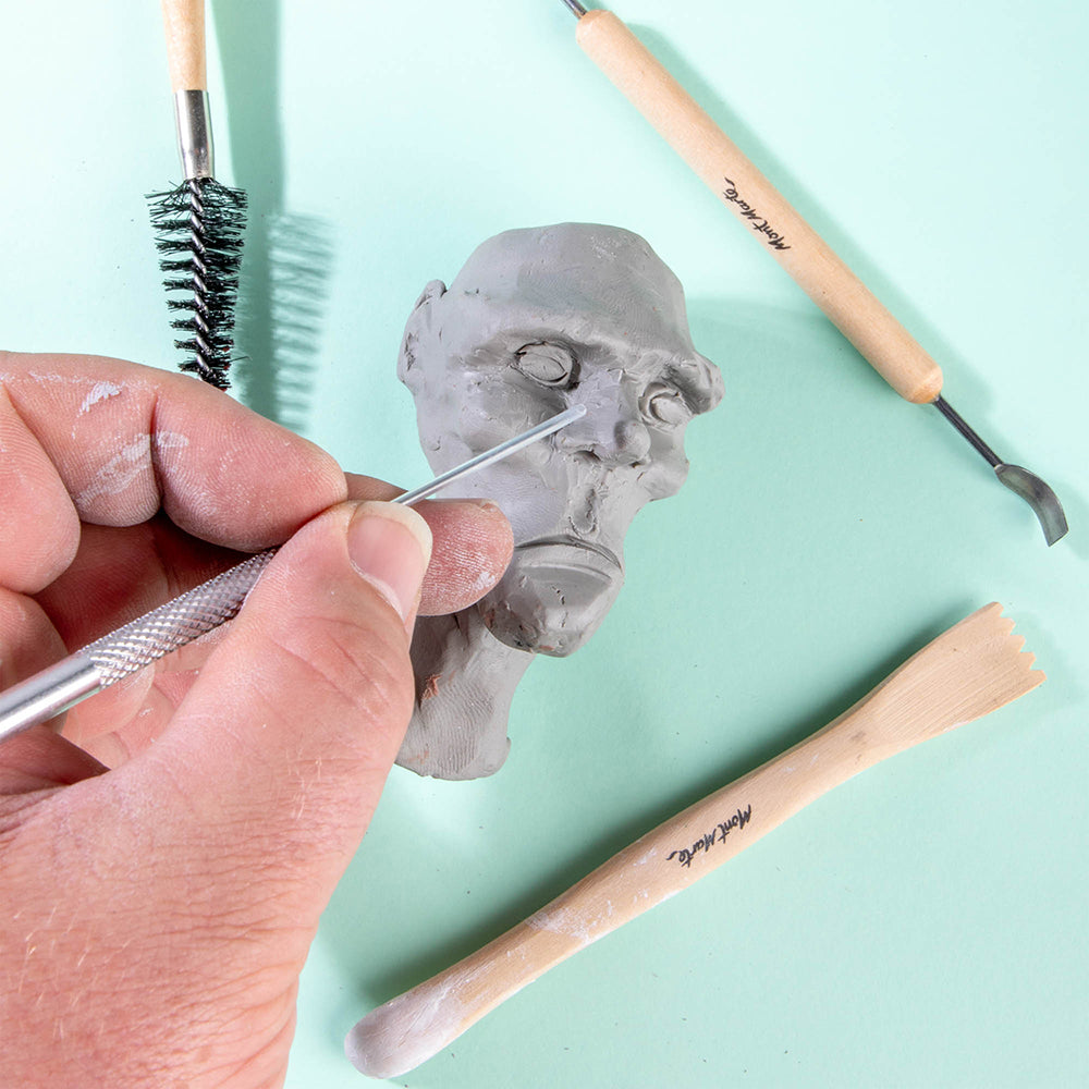 MONT MARTE Air Hardening Modelling Clay - 500g (1.1lb) - Grey