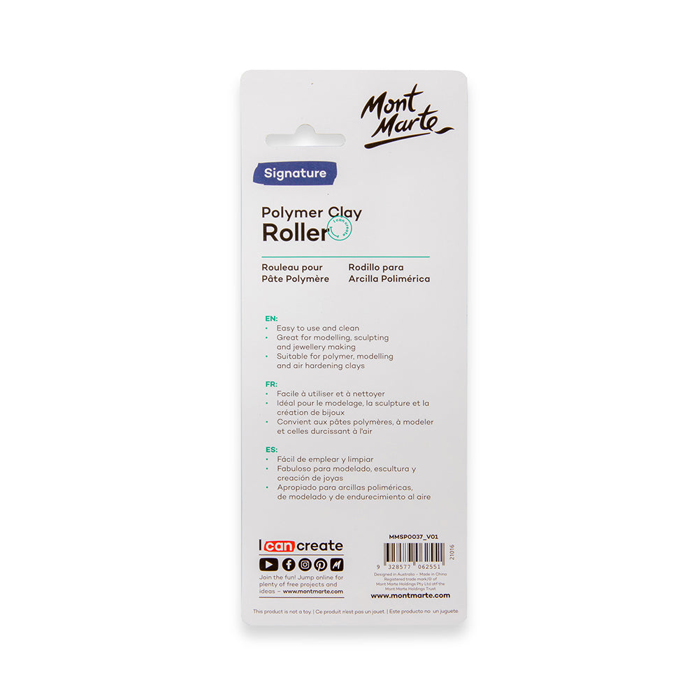MONT MARTE Polymer Clay Roller - 1 pc