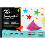 MONT MARTE Kids Construction Paper A5 - 50 sheets