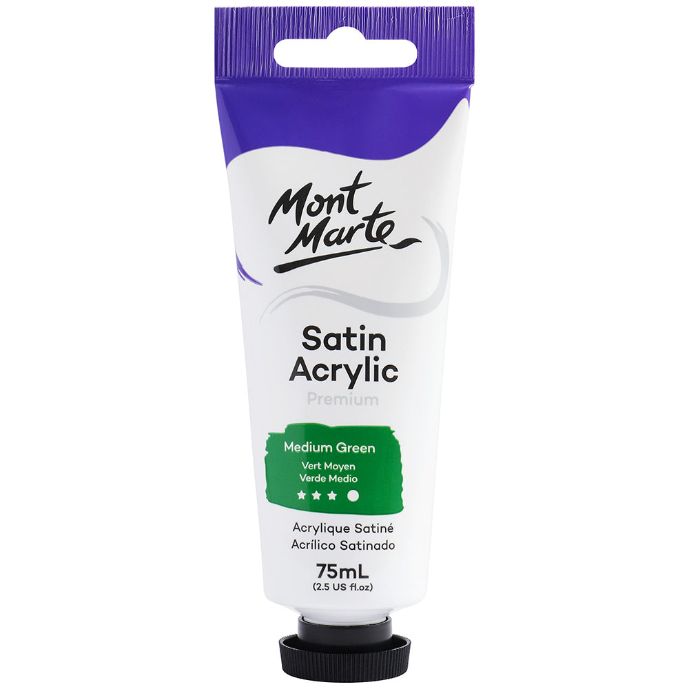 MONT MARTE Satin Acrylic Paint - 75ml