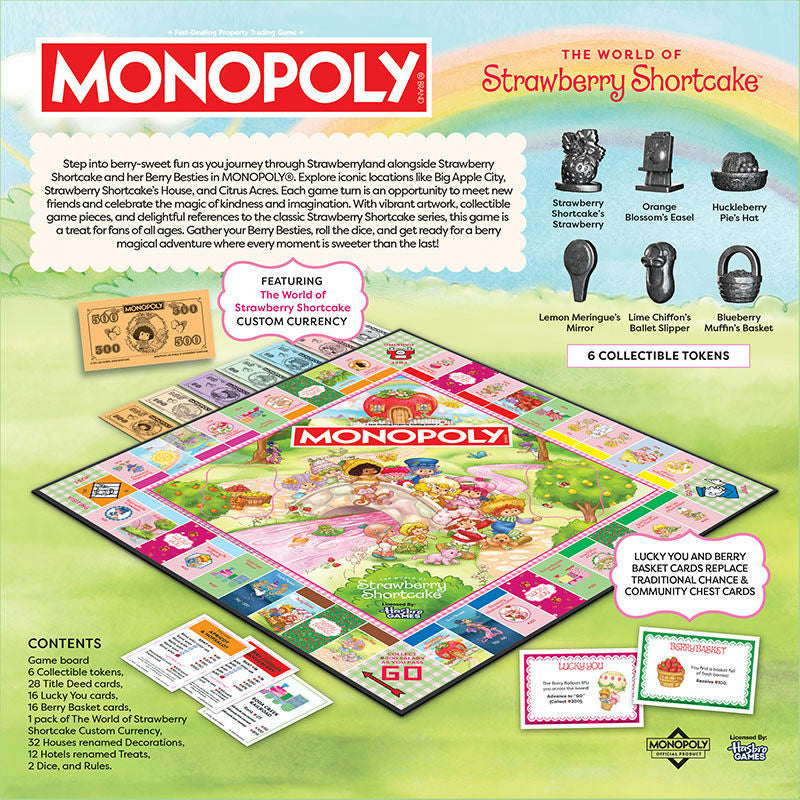 MONOPOLY STRAWBERRY SHORTCAKE - NEW 2026