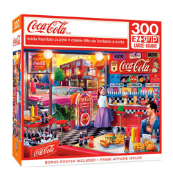 COCA-COLA SODA FOUNTAIN 300PC PUZZLE