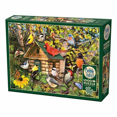 1000pc Puzzle Cobble Hill Bird Cabin
