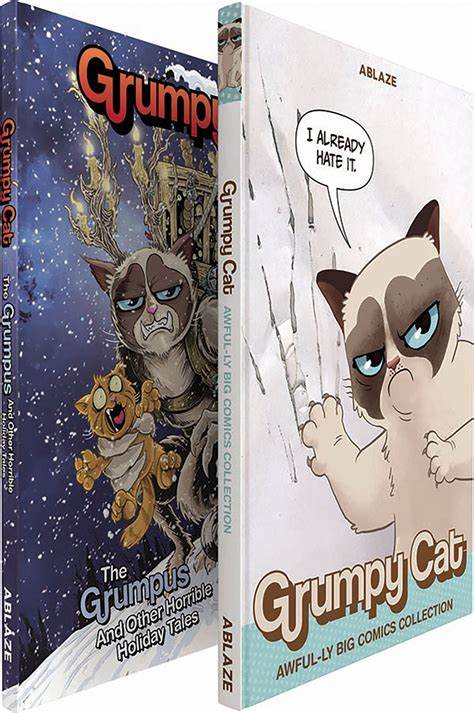 Ablaze Grumpy Cat Comics Collected Set