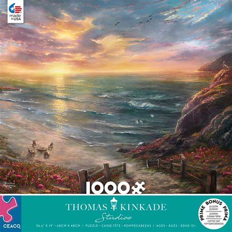 THOMAS KINKADE 1000PC BEACHSIDE GATHERING