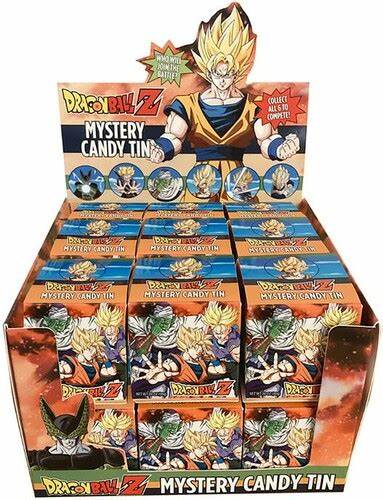 DRAGON BALL Z MYSTERY CANDY TIN 0.7 OZ BLIND BOX