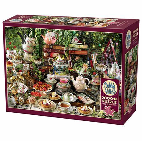 Cobble Hill 2000pc Puzzle - Mad Hatter's Tea Party