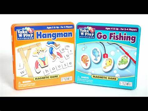 TAKE N PLAY HANGMAN / GO FISHING