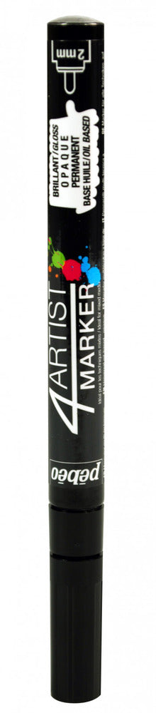 4Artist Marker, 2mm Fine Tip - Black