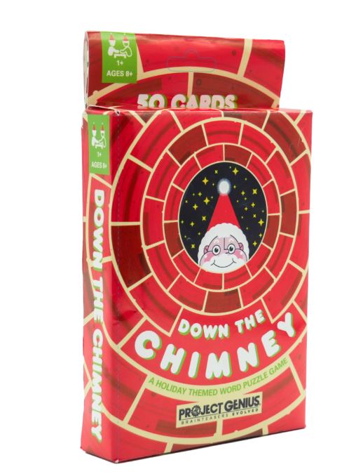 Holly Jolly: Down The Chimney Word Puzzle Game