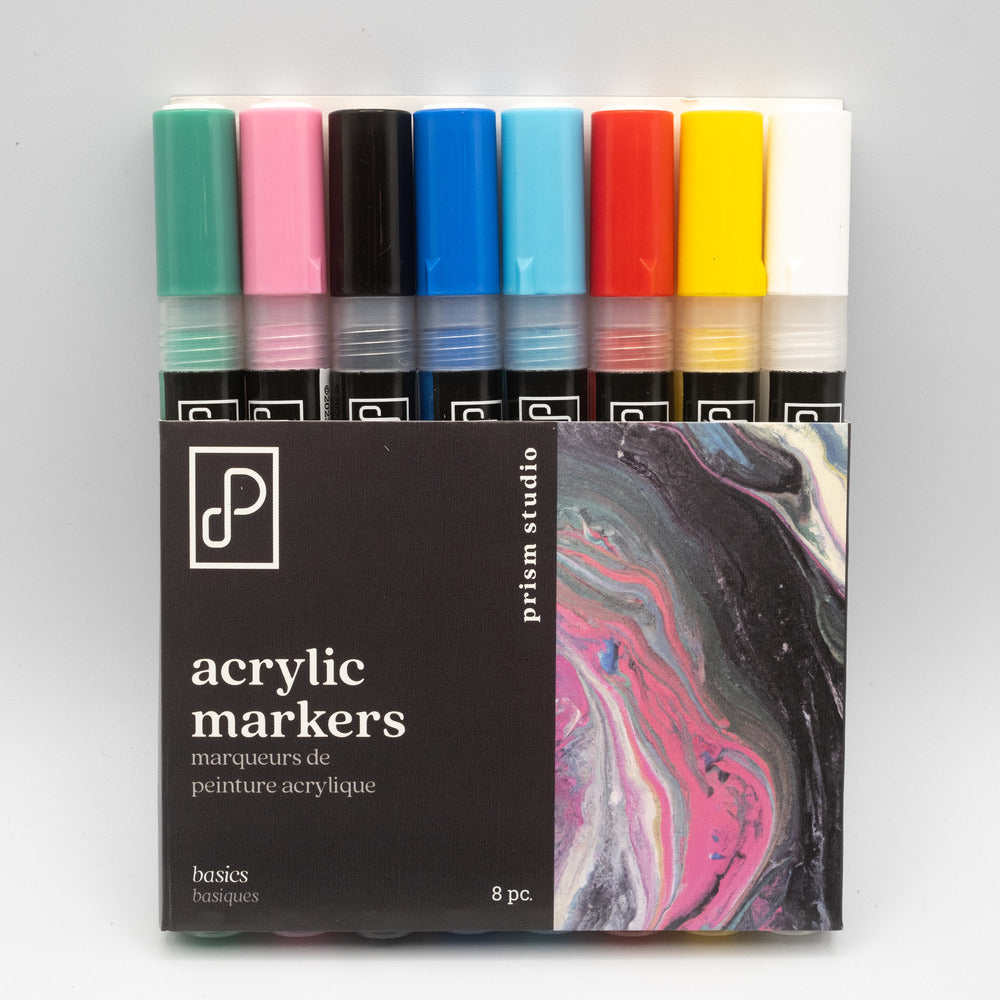 Acrylic Paint Markers, Basics, 8pc.