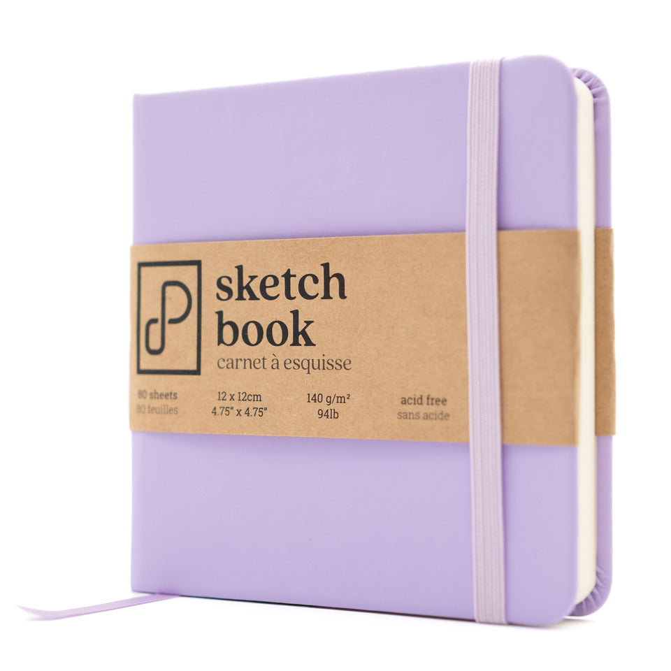 Sketchbook, 12cm x 12cm