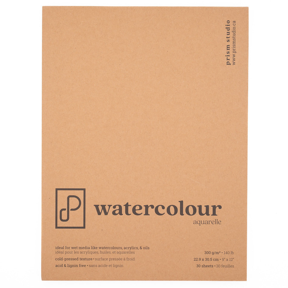 Watercolour Pad, 9" x 12", (30 sheets)