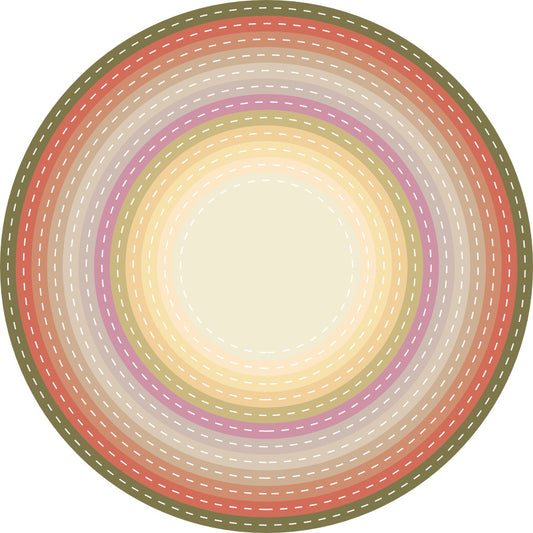 Die, Nesting Stitched Circles