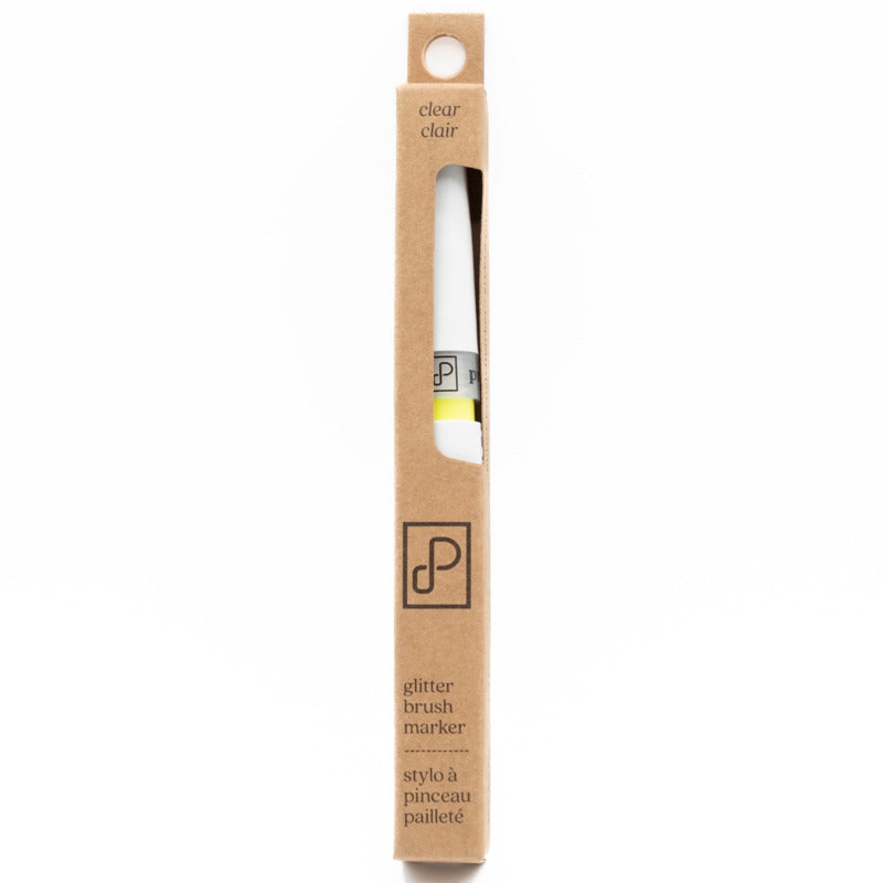 Glitter Brush Marker, Clear