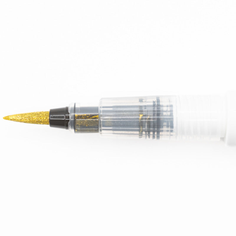 Glitter Brush Marker, Gold
