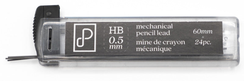 Mechanical Pencil Lead Refills, 0.5mm, 24pc