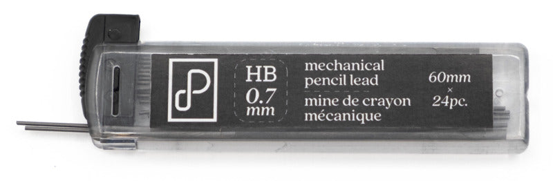 Mechanical Pencil Lead Refills, 0.7mm, 24pc