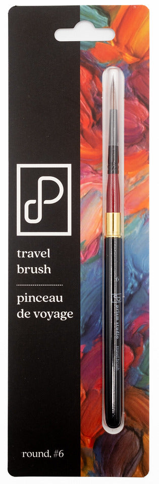 Travel Brush, Round, 6