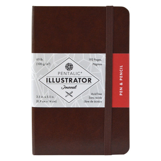 Illustrator Journal, 3.5" x 5.5" - Mocha