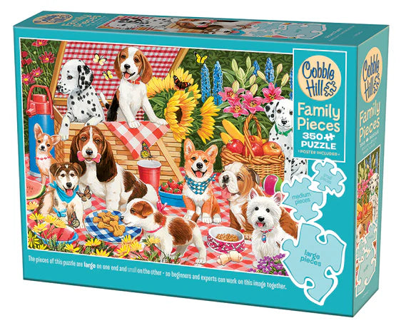 Cobble Hill  350pc Family Puzzle - Picnic Party
