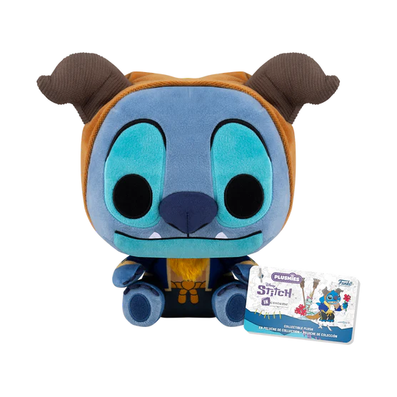 Pop Plush - Stitch As Beast - Stitch In Costume Beauty & The Beast