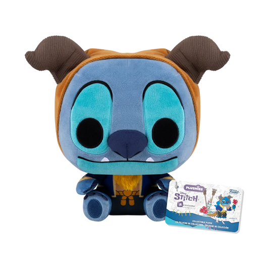 Pop Plush - Stitch As Beast - Stitch In Costume Beauty & The Beast