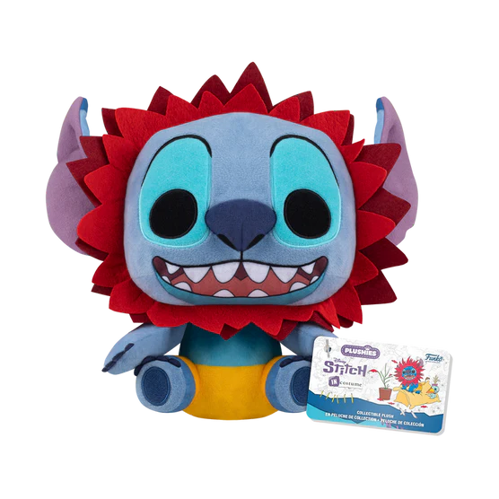 Pop Plush - Stitch As Simba - Stitch In Costume The Lion King