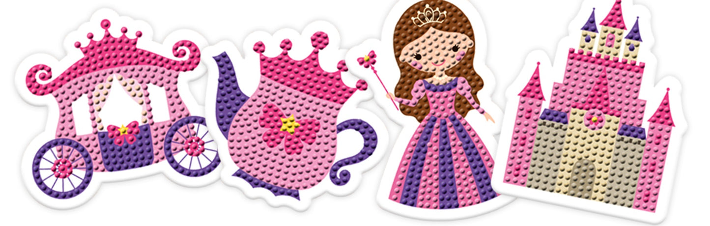 Krafty Kids Kit: 7cm DIY Diamond Painting Fridge Magnet Kit