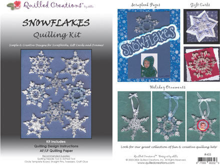 Quilling Kit, Snowflakes