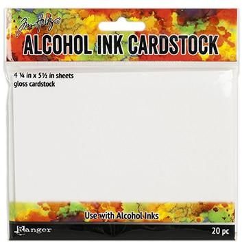Alcohol Ink Cardstock, 4.25" x 5.5" (20pc)