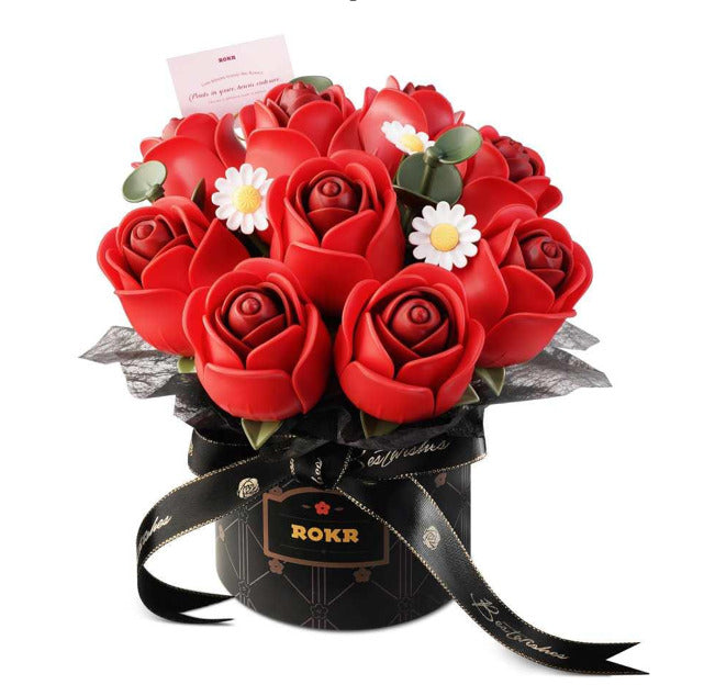 ROKR 3D Puzzle, Red Rose Bouque