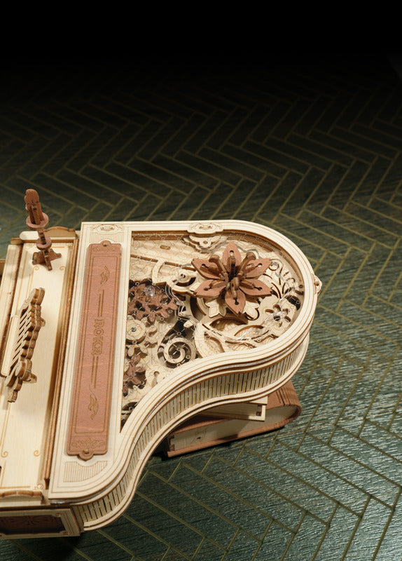 ROKR 3D Wooden Puzzle, Mechanical Music Box - Magic Piano