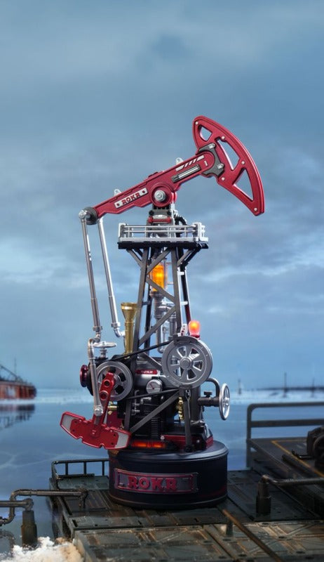 ROKR 3D Mechanical Puzzle, Industrial City - Oil Extractor