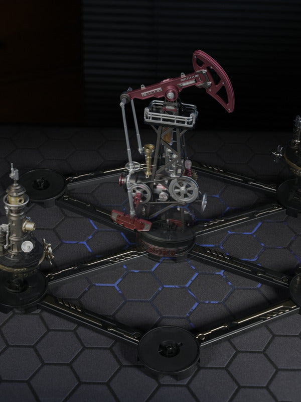 ROKR 3D Mechanical Puzzle, Industrial City - Oil Extractor