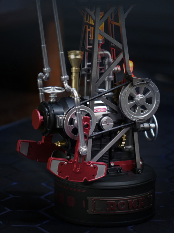 ROKR 3D Mechanical Puzzle, Industrial City - Oil Extractor