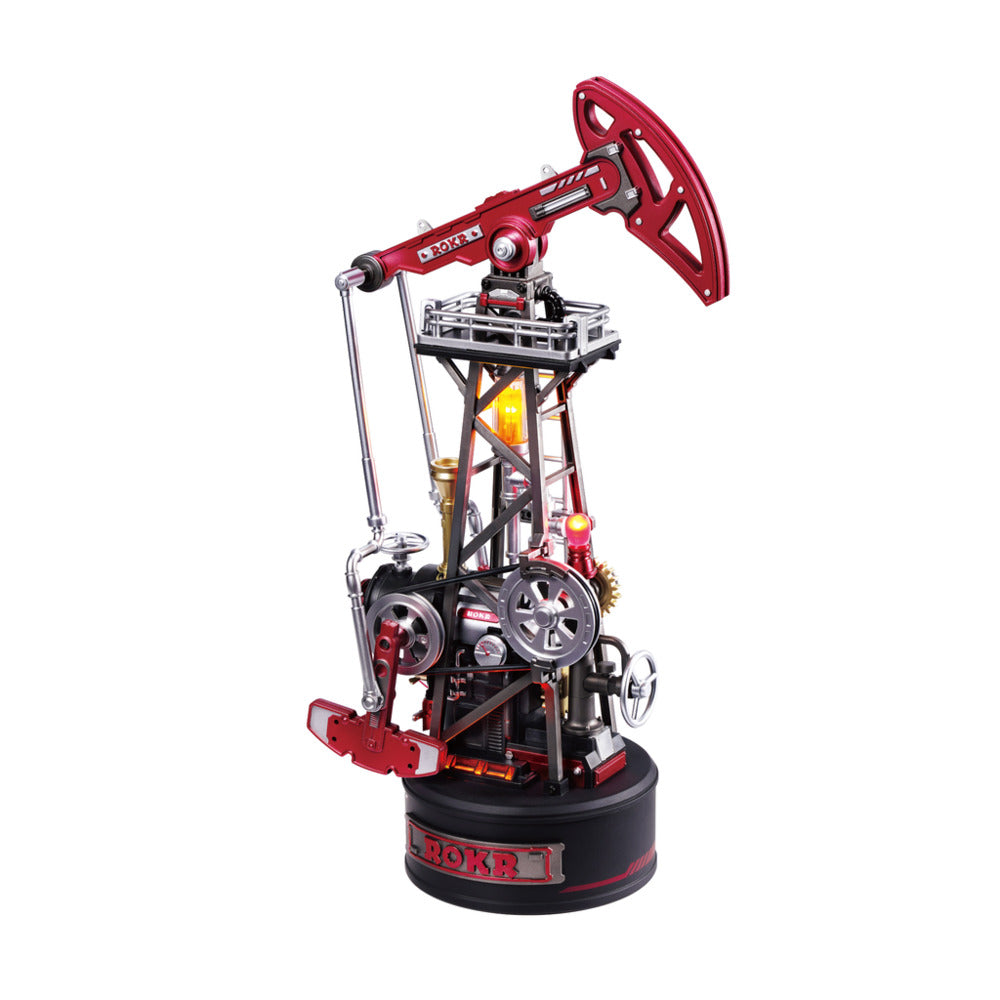 ROKR 3D Mechanical Puzzle, Industrial City - Oil Extractor