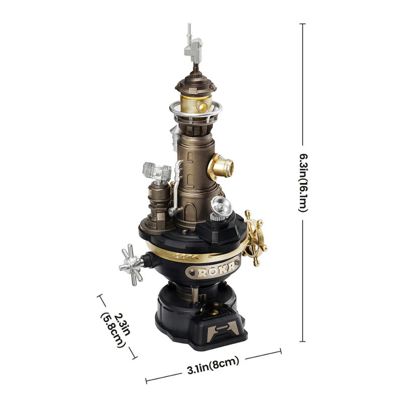 ROKR 3D Mechanical Puzzle, Industrial City - Navi Lighthouse